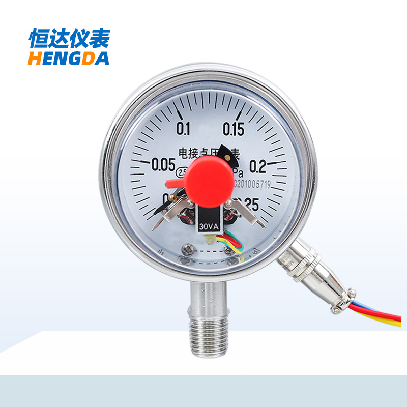电接点压力表