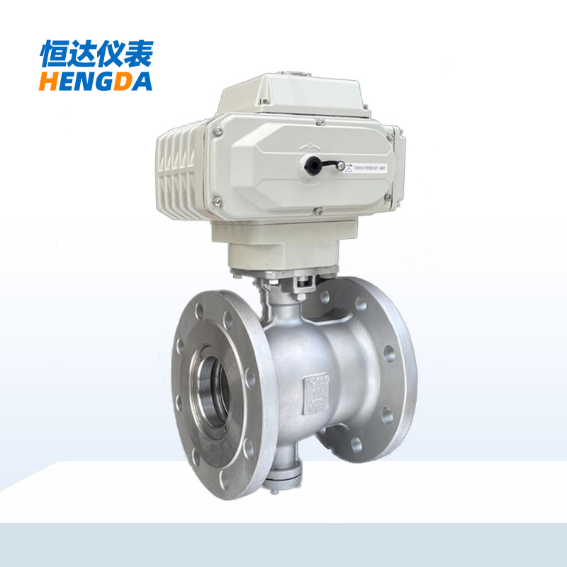 电动调节V型球阀